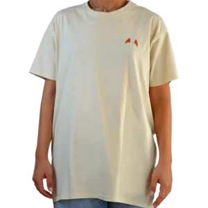 Χειροποίητο T-shirt με αυτιά "λούπυ" κεντημένο στο χέρι - Κανονική Γραμμή | λούπυ