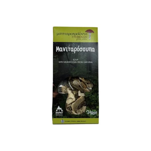 Μανιταρόσουπα Γρεβενών – 35γρ. | Μανιταροπροϊόντα Γρεβενών