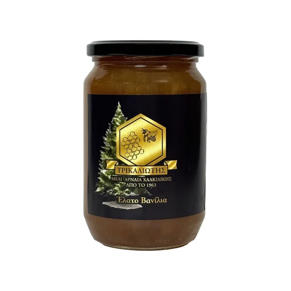Μέλι Έλατο Βανίλια 480γρ. έως 3kg | Μέλι Τρικαλιώτη