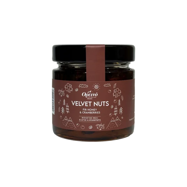 Βιολογικό Μέλι Ελάτης με Cranberries 300γρ. | Ορεινό Pure Greek Honey
