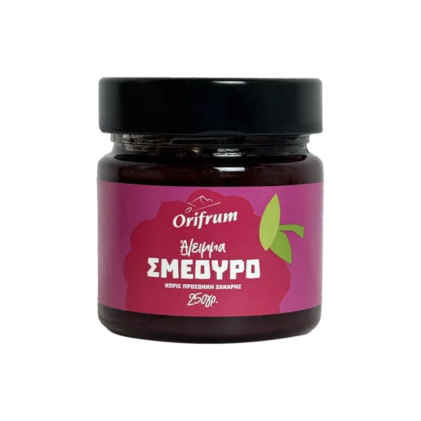 Μαρμελάδα Σμέουρο Χωρίς Ζάχαρη – 250γρ | Orifrum