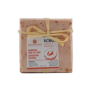 Σαπούνι απολέπισης (Scrub) με βερύκοκο | Λεβανθός