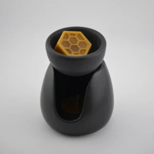 Αρωματιστής Melter Curves για Wax Melts και Αιθέρια Έλαια – Γκρι σκούρο | λούπυ