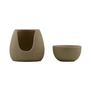Αρωματιστής Melter Curves για Wax Melts και Αιθέρια Έλαια – Μπεζ | λούπυ