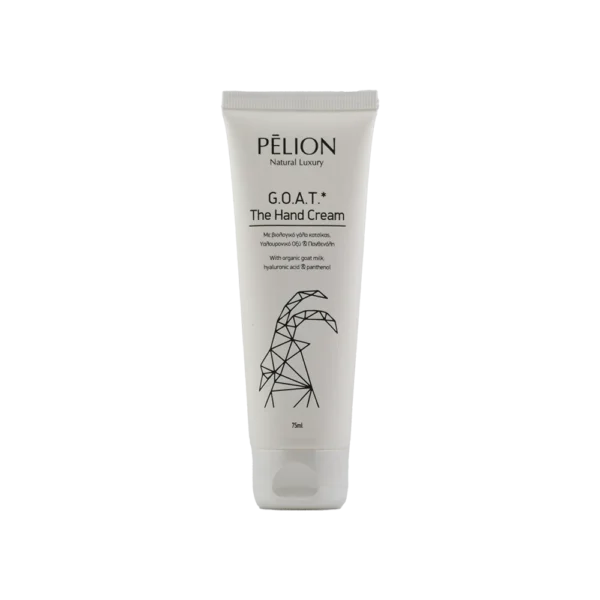 Hand Cream G.o.a.t. – Θρεπτική κρέμα χεριών με βιολογικό γάλα κατσίκας – 75ml | P for Pelion